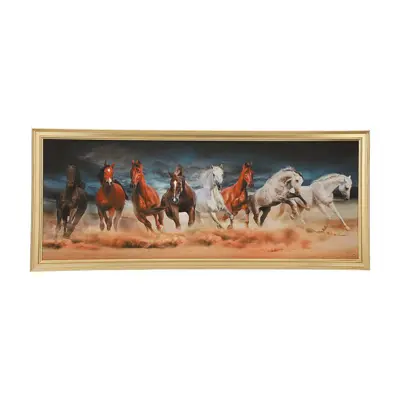 INDEX LIVING MALL รูปภาพพร้อมกรอบ รุ่นฮอร์เซน คละสี ขนาด 50 x 120 ซม.