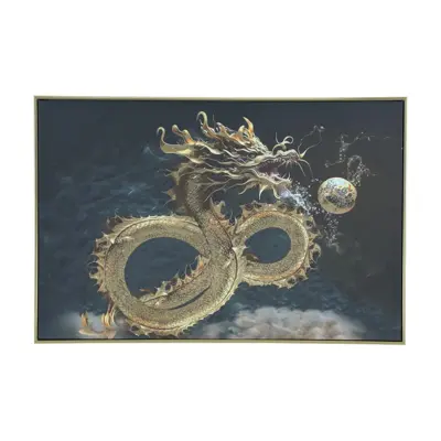 INDEX LIVING MALL รูปภาพพร้อมกรอบ รุ่นดราโก้ คละสี ขนาด 90 x 60 ซม.