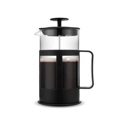 ALECHAUNG กากรองชงชาและกาแฟ ตีฟองนมได้ ขนาด 1000 มล. สีดำ