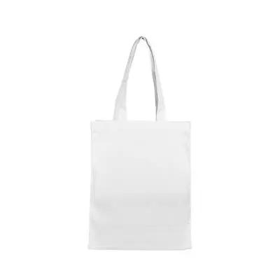 กระเป๋าผ้าดิบ 12x15นิ้ว (ก้น+ข้าง4") สกรีน1สี Premium