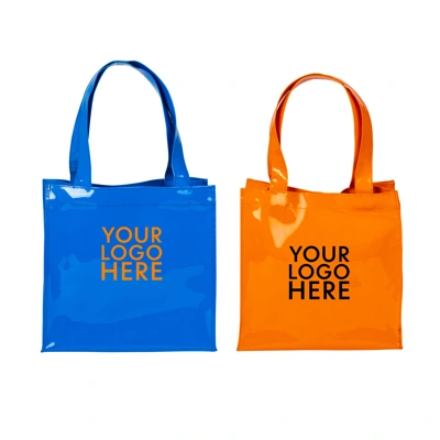 กระเป๋าหนังเทียมผ้าแก้ว หูหิ้ว สกรีน 1 สี 1 จุด ขั้นต่ำ 300 ใบ