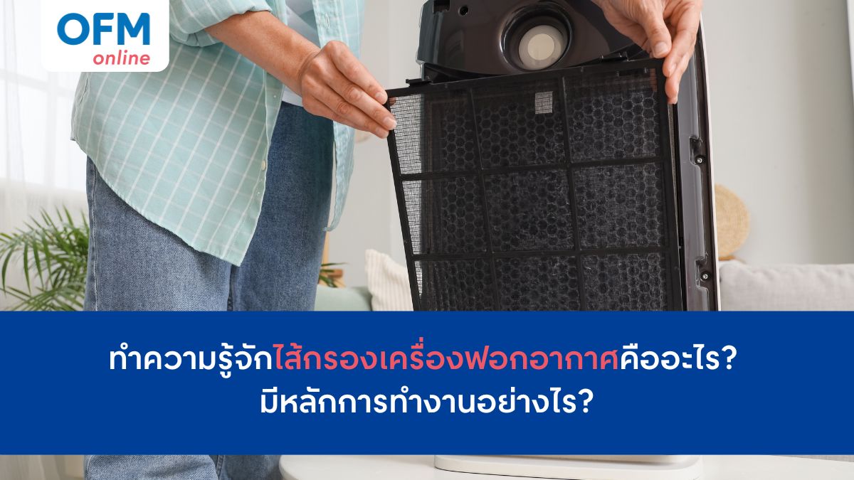 ไส้กรองเครื่องฟอกอากาศคืออะไร