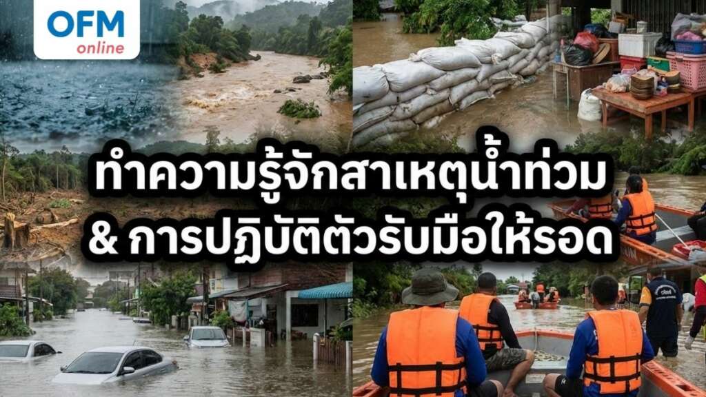 สาเหตุน้ำท่วม