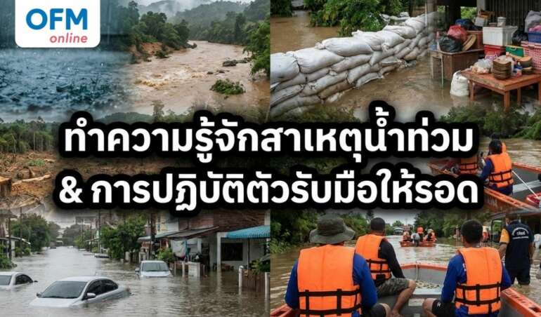 สาเหตุน้ำท่วม