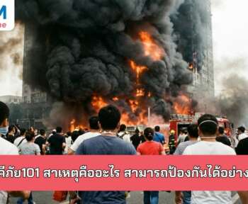 อัคคีภัย101 สาเหตุคืออะไร