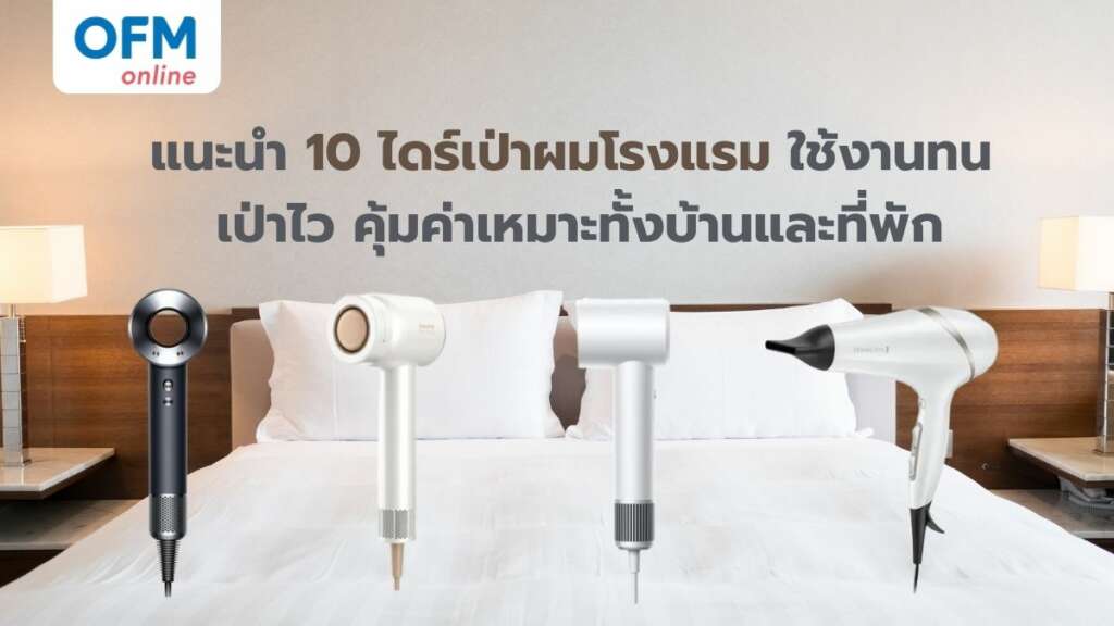 ไดร์เป่าผมโรงแรม แนะนำ