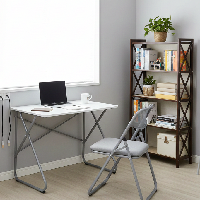 ออกแบบออฟฟิศ ขนาดเล็ก เลือกเฟอร์นิเจอร์แบบพับหรือเก็บได้