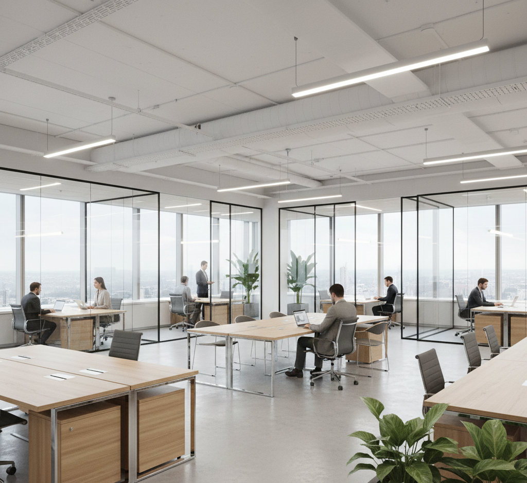 ออกแบบออฟฟิศขนาดเล็ก แลือกใช้วัสดุที่ทันสมัย