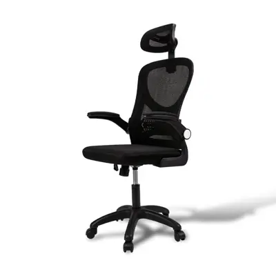 DELI เก้าอี้สำนักงาน รุ่น E4930 สีดำ