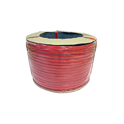 PK สายรัดพลาสติก แพ็คเครื่อง 12x0.9 มม. สีแดง (1 ม้วน)