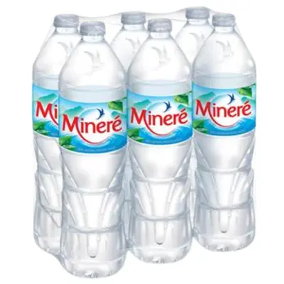 MINERE น้ำแร่ธรรมชาติ ขนาด1500มล. (แพ็ค 6 ขวด)