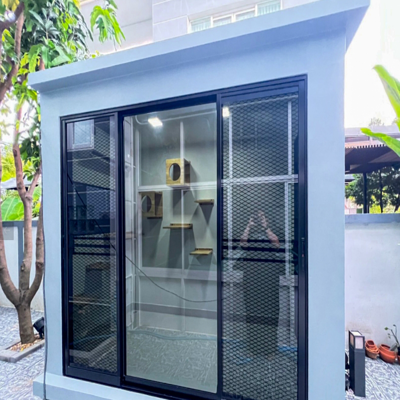 ที.ซี.ด็อกเฮ้าส์ บ้านหมา บ้านแมว แบบ 3 โมเดิร์นสไตล์ ขนาด 150x300x240cm