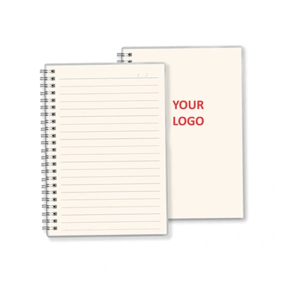 diary-book-a5-with-plastic-pp สมุดไดอารี่ A5 ปกพลาสติก PP ใส/ดำ กระดาษ 80 แผ่น