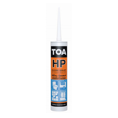 toa-silicone-hp-silicone ซิลิโคนยาแนว ชนิดไร้กรด TOA รุ่น HP Silicone ขนาด 280 ม
