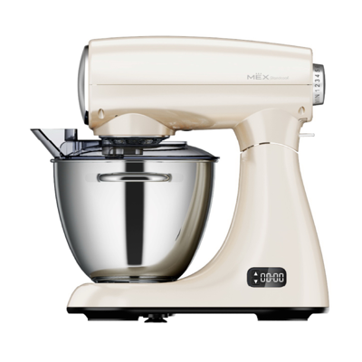 MEX เครื่องผสมอาหาร 800 วัตต์ รุ่น STANDCOOL105 สีครีม ขนาด 5 ลิตร