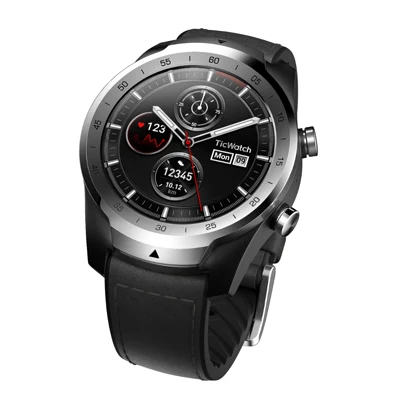 ticwatch-pro-oled-smartwatch นาฬิกาสมาร์ทวอช TicWatch Pro OLED 1.4นิ้ว สีเงิน