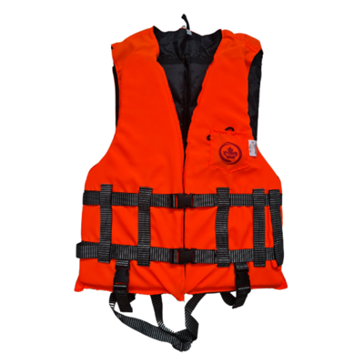 MAPLE SAFETY เสื้อชูชีพ รุ่น LV-03 สีส้ม-ดำ ไซส์ M