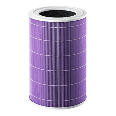 xiaomi-air-purifier-filter-4-lite-filter-bacteria XIAOMI ไส้กรองแบคทีเรียสำหรับเครื่องฟอกอากาศ รุ่น 4 Lite (XMI-BHR8949GL) สีม่วง