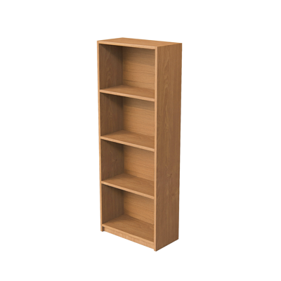 furradec-shelf-tidii-netural-teak FURRADEC ชั้นวาง 4 ชั้น รุ่น TIDII สีเนเชอรัลทีค ขนาด 60 x 30 x 160 ซม.