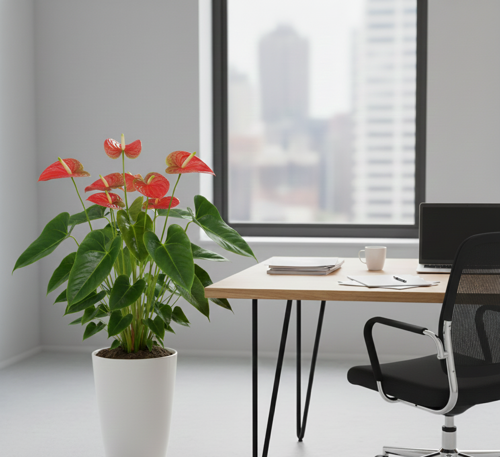 anthurium-wealth-plant ต้นไม้เรียกทรัพย์ หน้าวัว