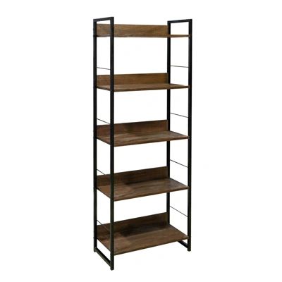 furradec-shelf-tower-netural-oak FURRADEC ชั้นวาง 5 ชั้น รุ่น Tower สีเนเชอรัลทีค ขนาด 60x30x159 ซม.