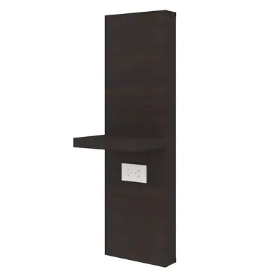 index-living-mall-table-bed-side-xtream-black-brown โต๊ะข้างเตียง ขนาด 30 ซม. พร้อมปลั๊กไฟ INDEX LIVING MALL รุ่นเอ็กซ์ตรีม สีแบล็ค บราวน์