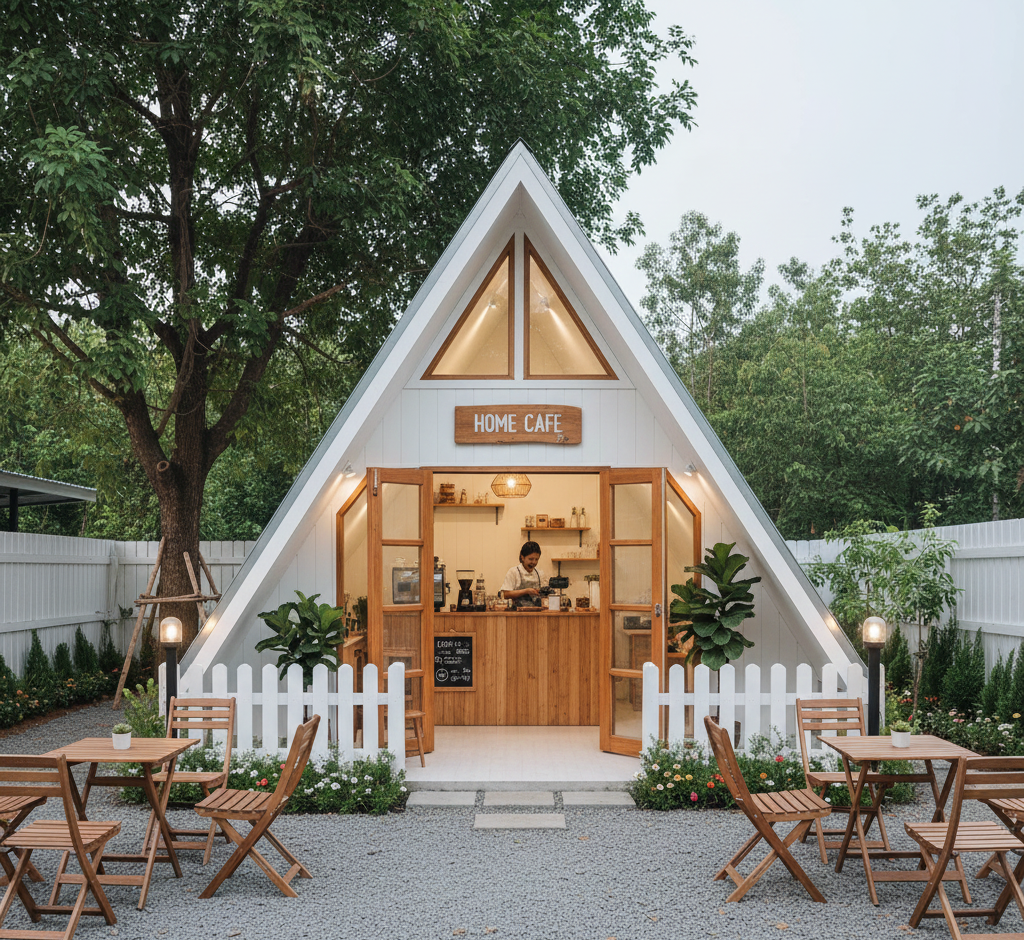 kios-cafe-japanese-style ร้านกาแฟมินิมอล งบน้อย สไตล์ญี่ปุ่น