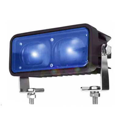 forklift-safety-line-light-blue-warehouse-trafficthai TRAFFICTHAI ไฟเตือนรถโฟล์คลิฟท์ ไฟแบบเส้น สีน้ำเงิน ขนาด 6.5x15x6.5 cm. 18W