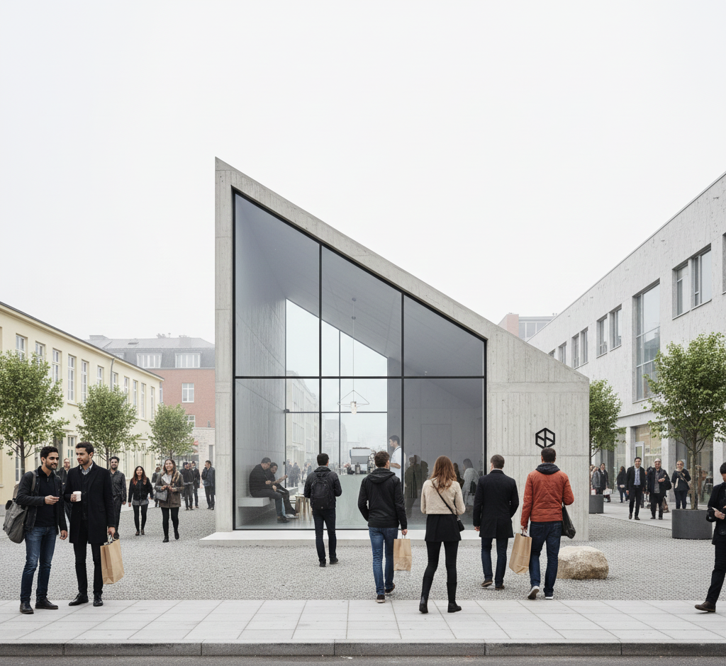 simple-cafe-minimal ร้านกาแฟมินิมอล งบน้อย เรียบๆ