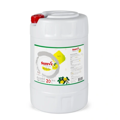 sunvo-dishwashing-liquid-intense SUNVO น้ำยาล้างจานกลิ่นมะนาวสูตรเข้มข้น ขนาด 20ลิตร