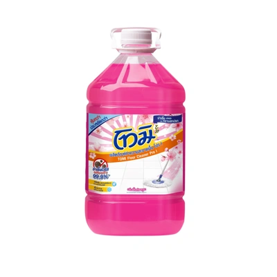 tomi-floor-cleaner-pink-sakura-5000ml TOMI น้ำยาถูพื้น กลิ่นพิงค์ซากุระ ขนาด 5,000 มล.