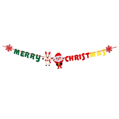 christmas-banner-decoration-ysb-b1s020 YSB-B1S020-ST-ของตกแต่งธงประดับวันคริสต์มาส