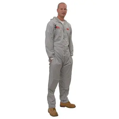 ชุดป้องกันสารเคมี L เทา 3M 50425