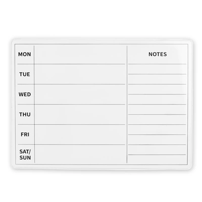 ONE กระดานไวท์บอร์ดตั้งโต๊ะ รุ่น GP6615 ขนาด 22.8x31.8 ซม.