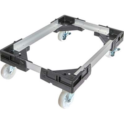 TRUSCO รถเข็นดอลลี่อลูมิเนียมล้อไนล่อน 4 ล้อ รุ่น TALD-50 ขนาด 534x370 มม.