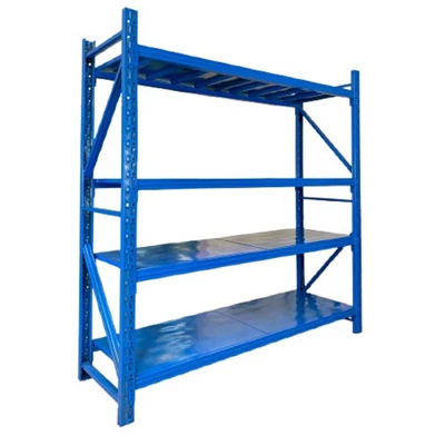 THAI SUN SPORT ชั้นวางของเหล็ก 4 ชั้น รุ่น SH0225BU สีน้ำเงิน ขนาด 200x60x200 ซม.