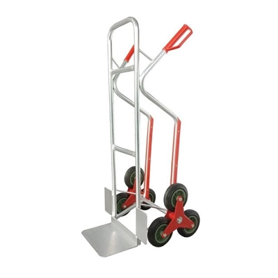 รถเข็นอลูมิเนียมขึ้นบันได แฮปปี้มูฟ HT2106 สีเงิน 180กก.