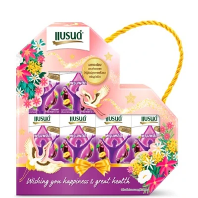BRAND'S ชุดของขวัญ พรุนพลัส ขนาด 42 มล. แพ็ค 6 ขวด