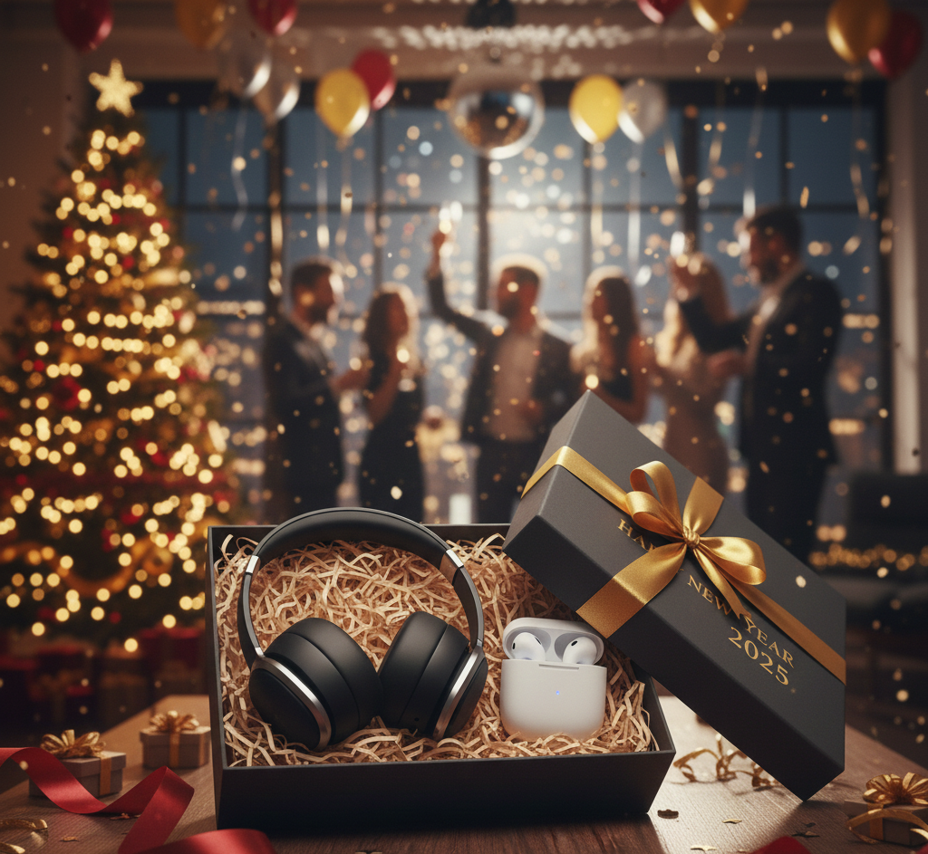 ของขวัญปีใหม่ หูฟังบลูทูธ