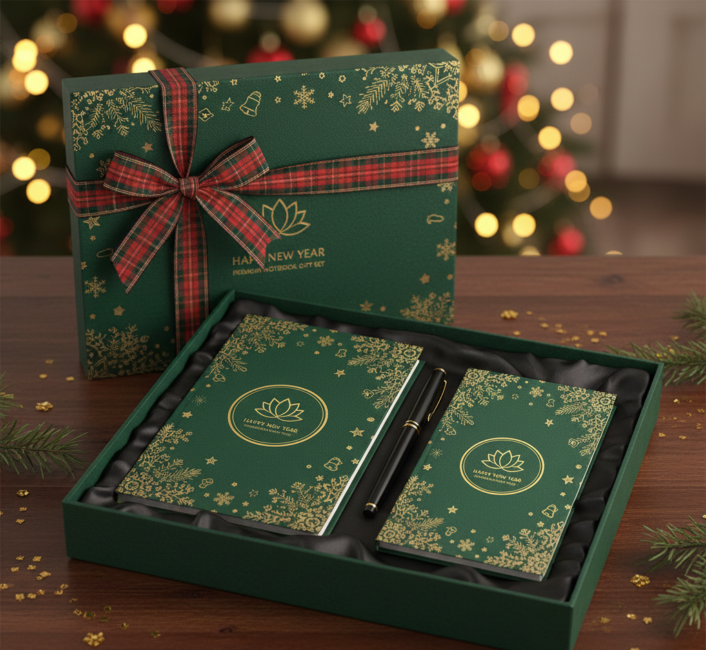 ของขวัญปีใหม่ สมุดโน้ต