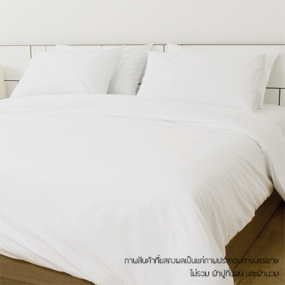ปลอกหมอนหนุน KASSA HOTEL รุ่น 250T ขนาด 20 x 30 + 6 นิ้ว สีขาว