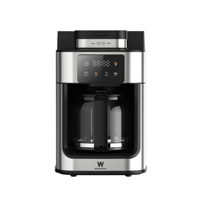 worldtech-coffee-maker-wt-cm315t-grinder WORLDTECH เครื่องชงกาแฟ มีเครื่องบดในตัว รุ่น WT-CM315T