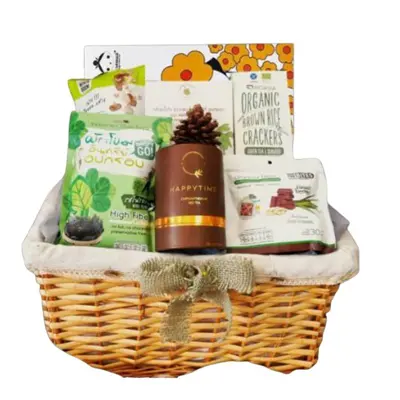 giftngo-healthy-product-hamper-organic-medium GIFTNGO กระเช้าสุขภาพ Healthy Product Hamper กระเช้า ORGANIC ขนาดกลาง