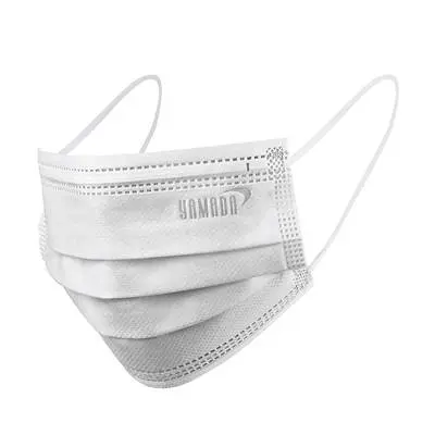 yamada-medical-face-mask-3031-white-50pcs ชุดปฐมพยาบาลเบื้องต้น YAMADA หน้ากากอนามัยทางการแพทย์ 3031 สีขาว 50 ชิ้น/กล่อง
