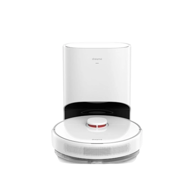 dreamme-vacuum-robot-d10-plus หุ่นยนต์ดูดฝุ่น ขัดถูพื้นซักผ้าถูเองได้ ดรีมม D10 Plus สีขาว