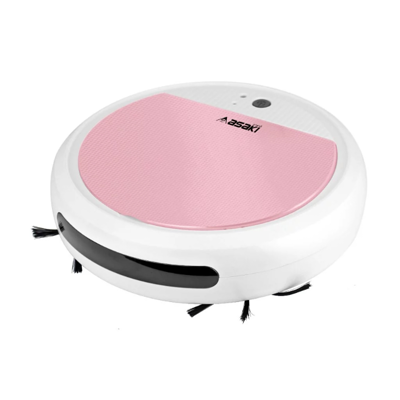 asaki-hmel-vac-003-pk ASAKI หุ่นยนต์ดูดฝุ่นอัจฉริยะ รุ่น HMEL-VAC-003-PK สีชมพู