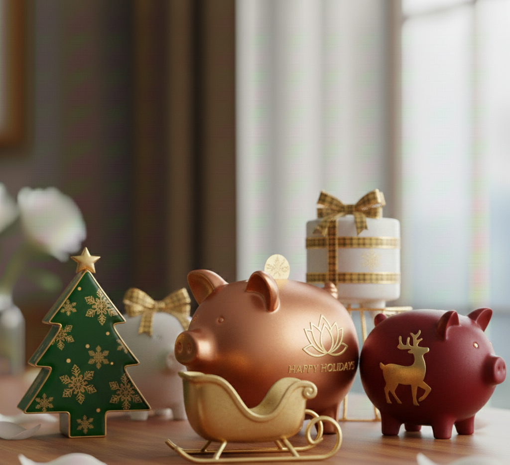 ของแจกปีใหม่  กระปุกออมสิน