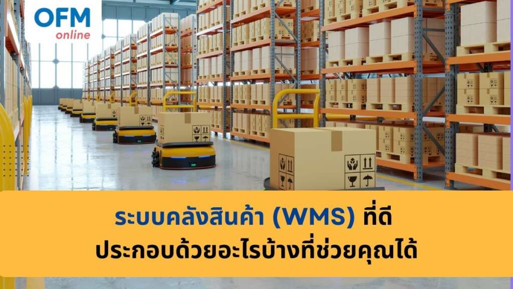 ระบบจัดการคลังสินค้า มีอะไรบ้าง