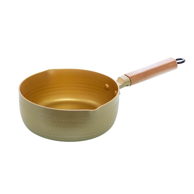 RRS หม้อด้ามอลูมิเนียมอัลลอยด์ ไม่ติดก้นหม้อ ด้ามไม้ ขนาด 18/20 ซม.