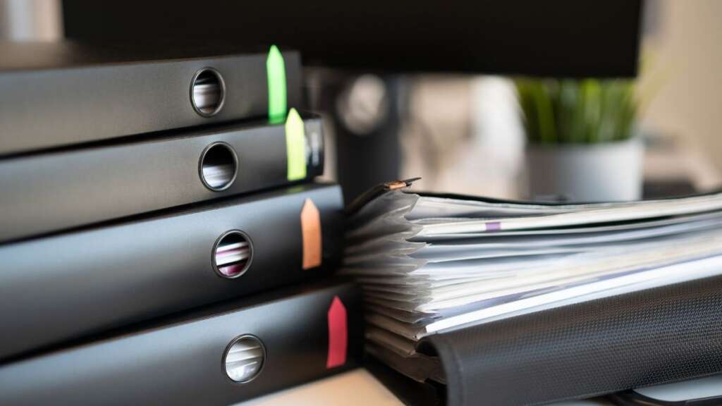 อุปกรณ์สำนักงาน งานเอกสาร